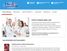 Tablet Screenshot of medjar.pl